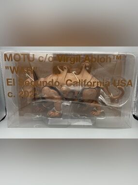 Mattel Creations Virgil Abloh x MOTU Battle Cat War Collector Figure He-Man NEW